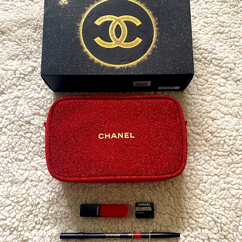 Chanel Matte Match Lip Set with Pouch